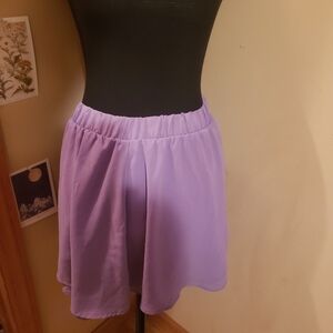 Lavender Skater Skirt By Addie Size Small